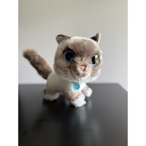 FurReal Wagalots Kitty Cat Toy Interactive Plush with Sound + Tail Wags Tested